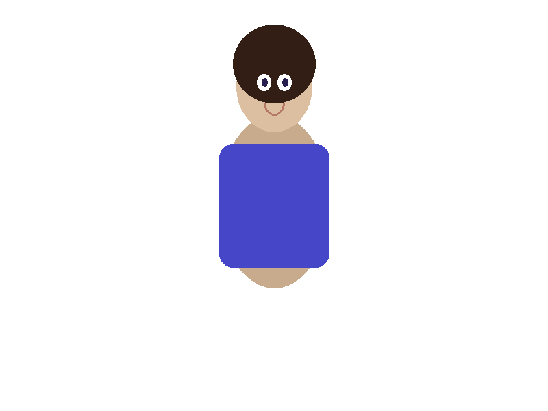 Portrait photo after AI background removal - isolated subject on transparent background